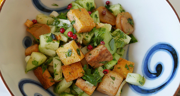 knoblauchtofu