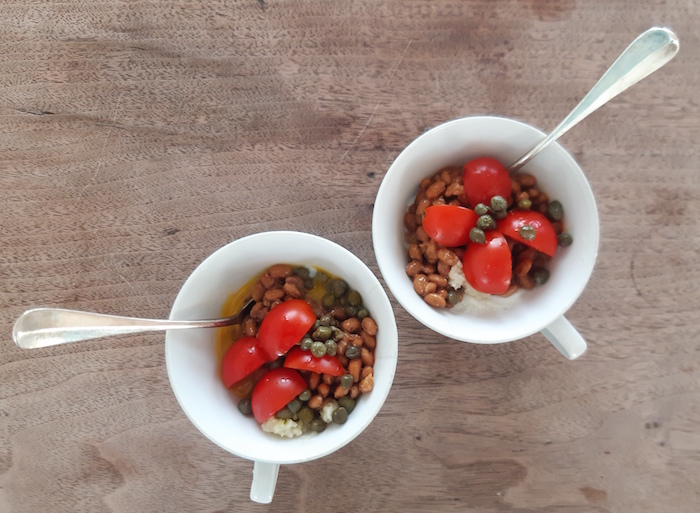 Natto mit Ei (c) fairmento