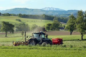 Sojaaussaat in Niederösterreich. (c)weinfranz/Verein Soja aus Österreich