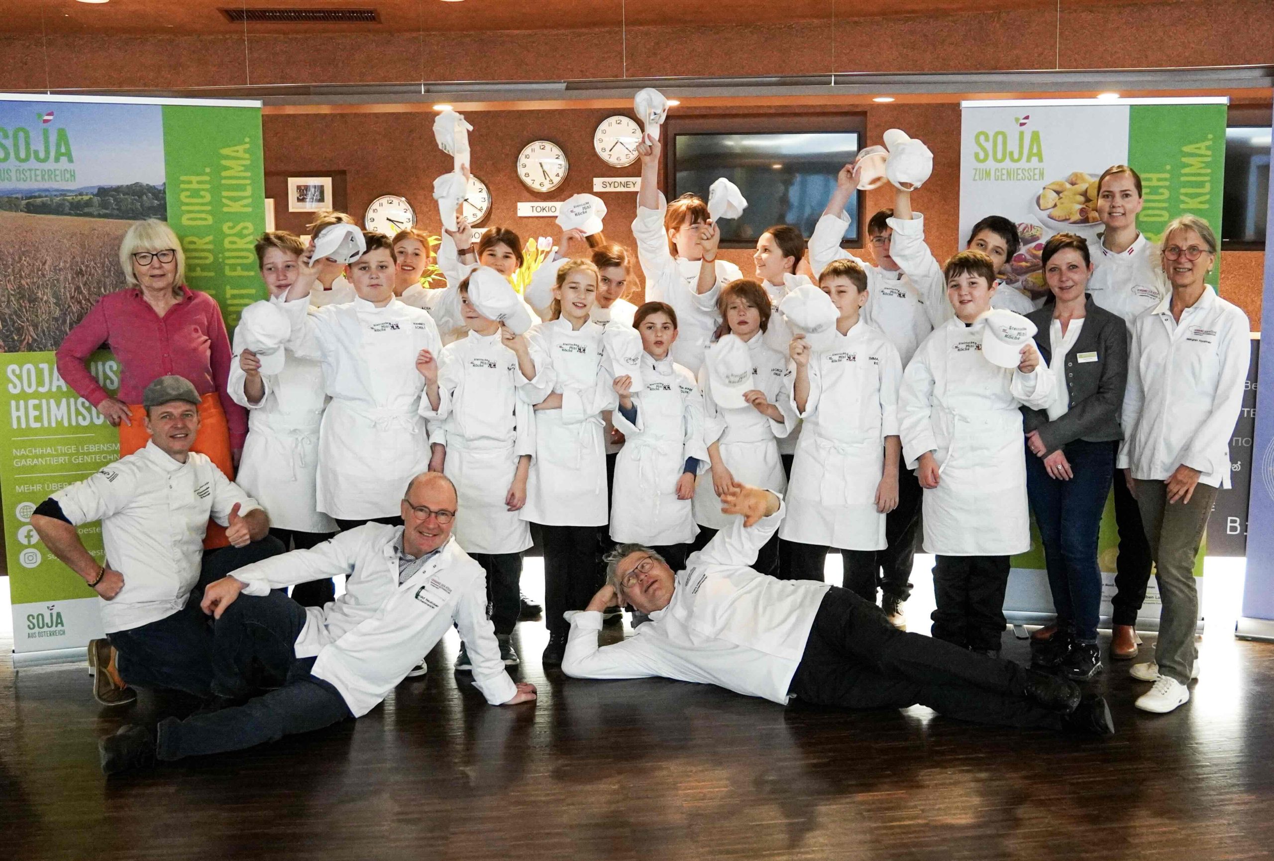 Gastro-Workshop mit den steirischen Miniköchen Gastro-Workshop mit den steirischen Miniköchen