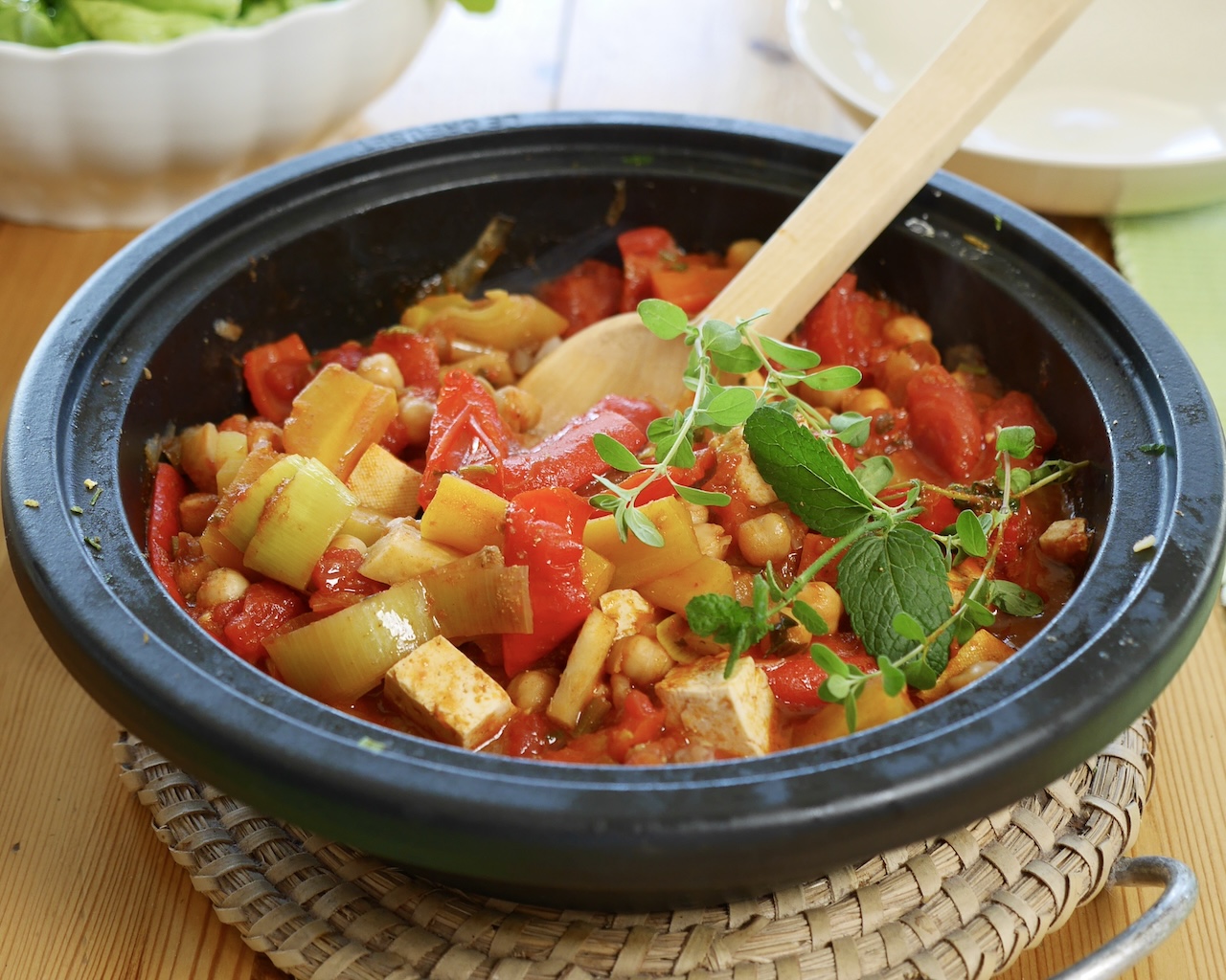Gemüse-Tajine mit Tofu